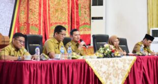 Wakil Bupati Padang Pariaman Rahmat Hidayat pimpin rakor perdana lintas ektoral perangkat daerah