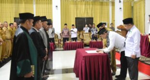 Foto pelantikan Ketua Baznas Padang Pariaman
