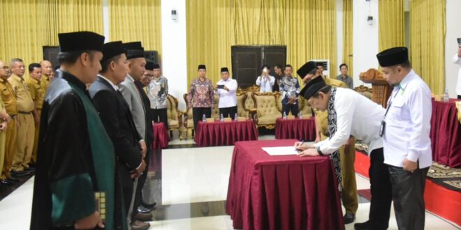 Foto pelantikan Ketua Baznas Padang Pariaman